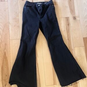 Black stretchy Flare jeans